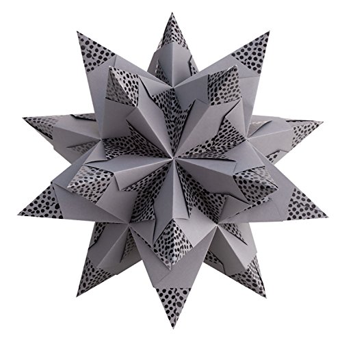 folia Papier origami transparent étoile Bascetta, 7,5 x 7,5 cm, 128