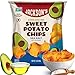 Jackson’s Sweet Potato Kettle Chips with Sea Salt made with Premium Avocado Oil (1.5 oz, Pack of 10) - Allergen-friendly, Gluten Free, Peanut Free, Vegan, Paleo Friendly - Shark Tank Product