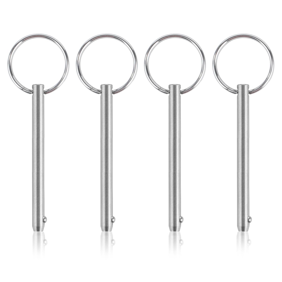 AMYSPORTS Bimini Quick Release Pin Stainless Deck Bimini Top Pins Steel Fitting Hardware Release Pin Boat SUS316