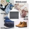 10 Pack Dust Bags for Purses and Handbags, Silk Dust Cover Storage Bag with Drawstring Travel Storage Pouch for Handbag Purse Shoes Boots (Black, 19.6 15.7 in)