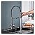 ItoNc Gun ash Purification Kitchen tap Deck Installation Cold and hot Mixer Crane Swivel Spray Flow Mode Filtered Drinking Water,Kitchen faucets