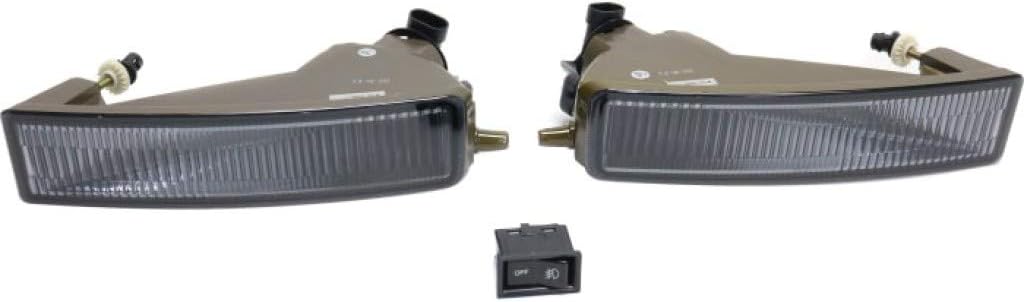 KarParts360 For Scion XB Performance Fog Light Assembly 2004 2005 2006 Pair | Smoke Lens | w/Switch