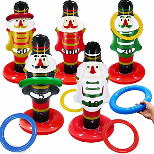 Sosoport Anéis Atividades Infláveis ​​Para Crianças para Pais E Filhos Brinquedos Jogos de Festa Jog