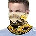 LDGSUPH Sloth Sunflower Neck Gaiter for Adult Soft Dust-proof Windproof Face Cover Fashion Neck Cozy Gator Scarf Multipurpose Sunscreen Breathable Bandana Face Mask Scarf