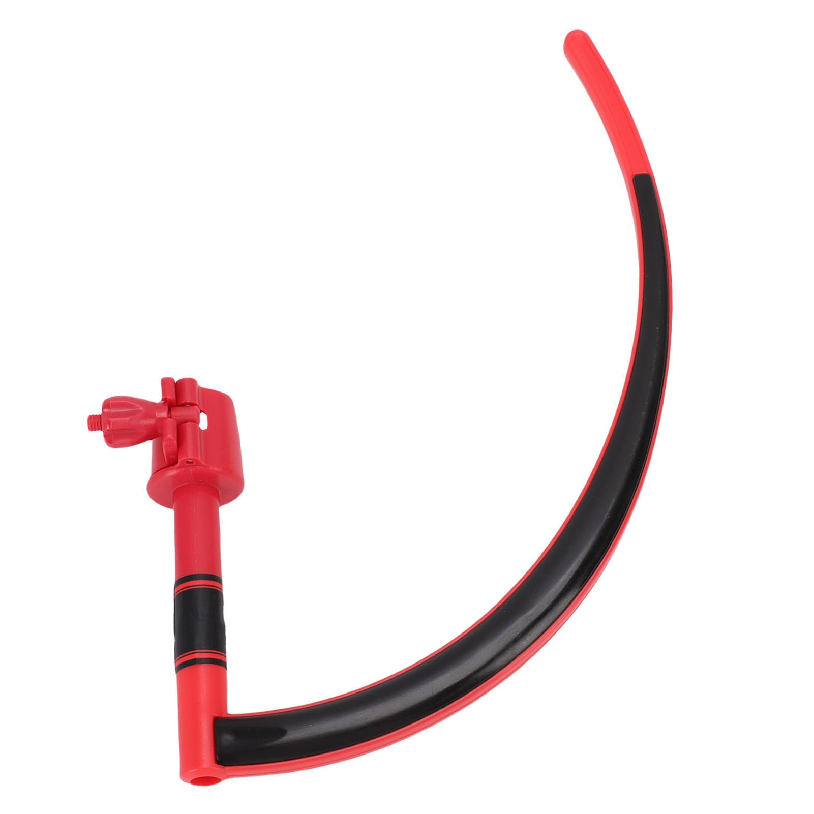 Alomejor The Hanger Golf Training Aid, Rubber Swing Trainer for Men Adjustable Grip Stability and Dual Color Visual Guidance to Improve Swing Angle 10.24x7.48x1.97in (Red)