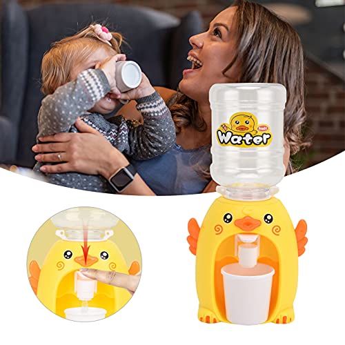 Mini dispensador de água, brinquedo dispensador de bebidas de desenho animado, bebedouro modelo infa