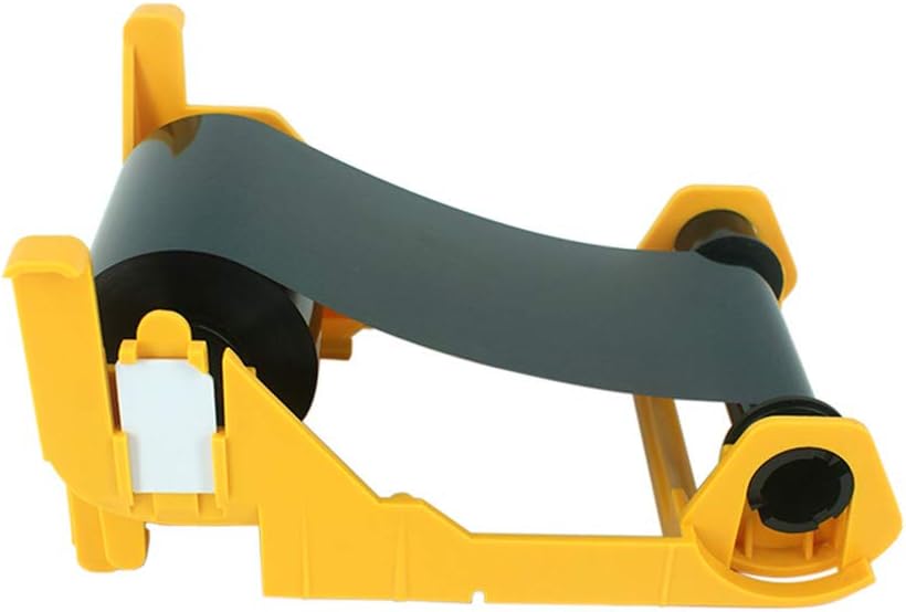 PARTSHE 800033-801 Black Monochrome Ribbon, ZXP3 Compatible, 1000 Images