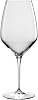 Luigi Bormioli Atelier Cabernet/Merlot Wine Glass, 23-3/4-Ounce, Clear, 6 Count (Pack of 1)