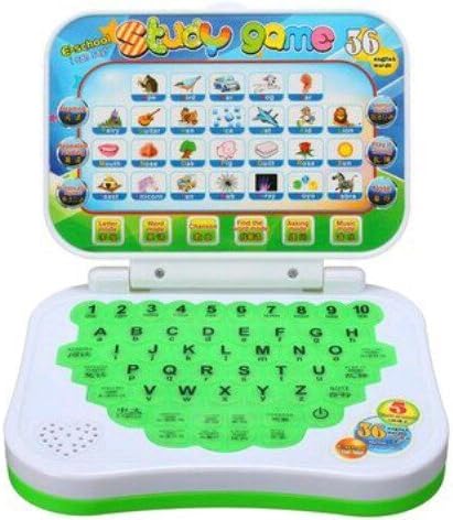 Amazon Mini Pc赤ちゃん子供おもちゃ研究ゲーム知的学習キーボードsongタブレットマシンクリスマスギフトコンピュータ はめこみ 形合わせ おもちゃ