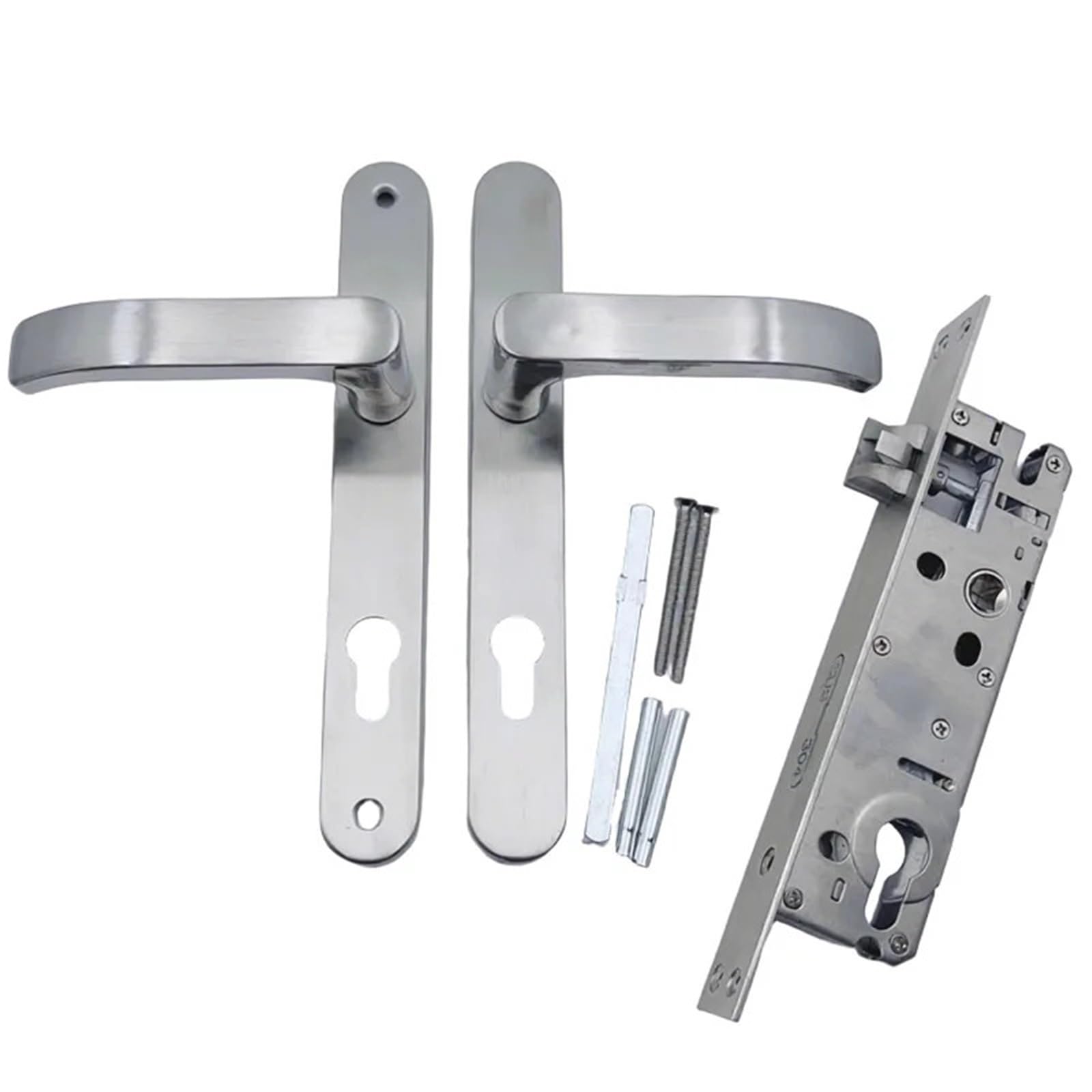 Sxolcoufoh D 8560 Door Handle Stainless Steel 85 Lock Body Lift The To For Broken Bridge Aluminum 32Mm Cylinder 1Pcs(D 8560)