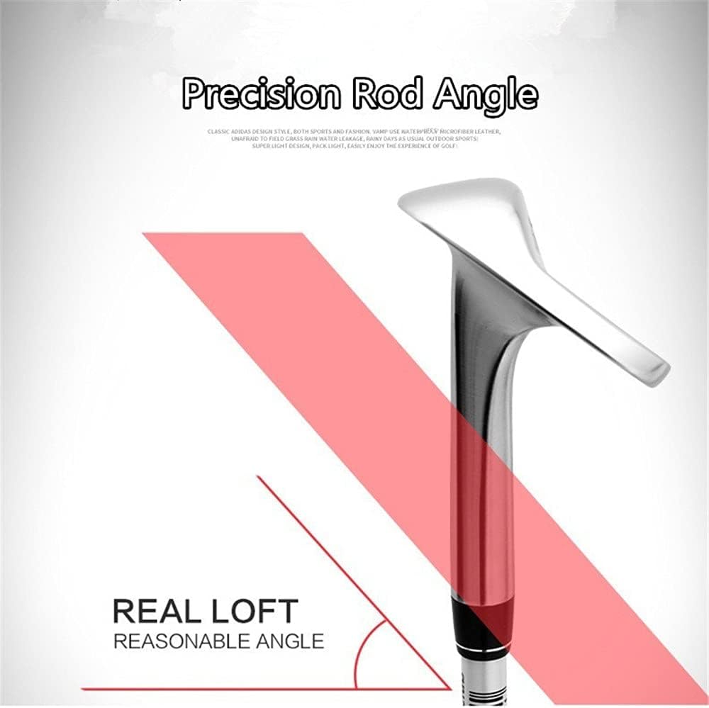 Golf Sand Wedges Left Hand and Right Handed Golf Club 56/60 Degrees Golf Sand Rod Silver Black Golf Wedges for Women&Men (Silver,60-Left Hand)