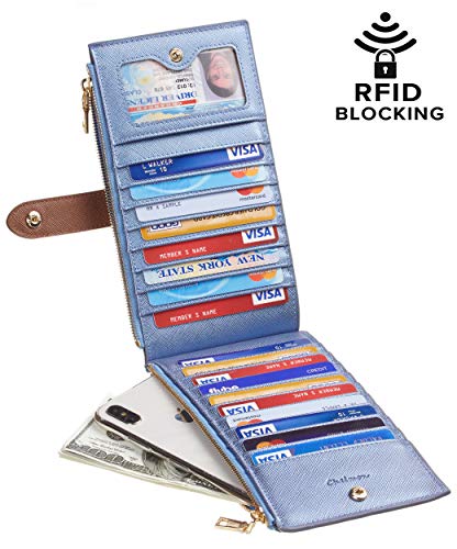 Image of Chelmon Women's RFID Slim Card Holder Wallet
