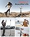 Vimose Phone Tripod & Selfie Stick with Remote, Portable, Lightweight for Video Recording Vlog, Extendable Travel Tripod Stand Compatible with iPhone Android, Black, 62