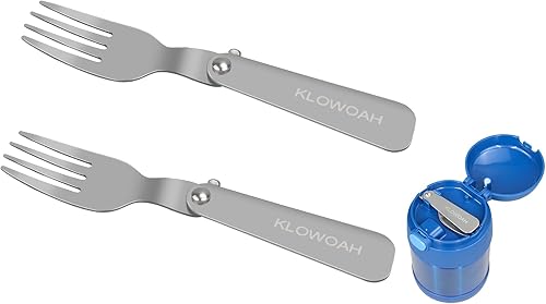 Cuchara de repuesto compatible con Thermos Funtainer Tarro de comida de 10 onzas, cuchara de acero inoxidable, apta para lavavajillas (2 cucharas)