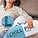 HZ MY Chill Pill Pillow - Chill Pillow for Aesthetic Room Decor, Double-Sided Soft Pill Pillows for Gifts, Comes with Zipper for Easy Cleaning.