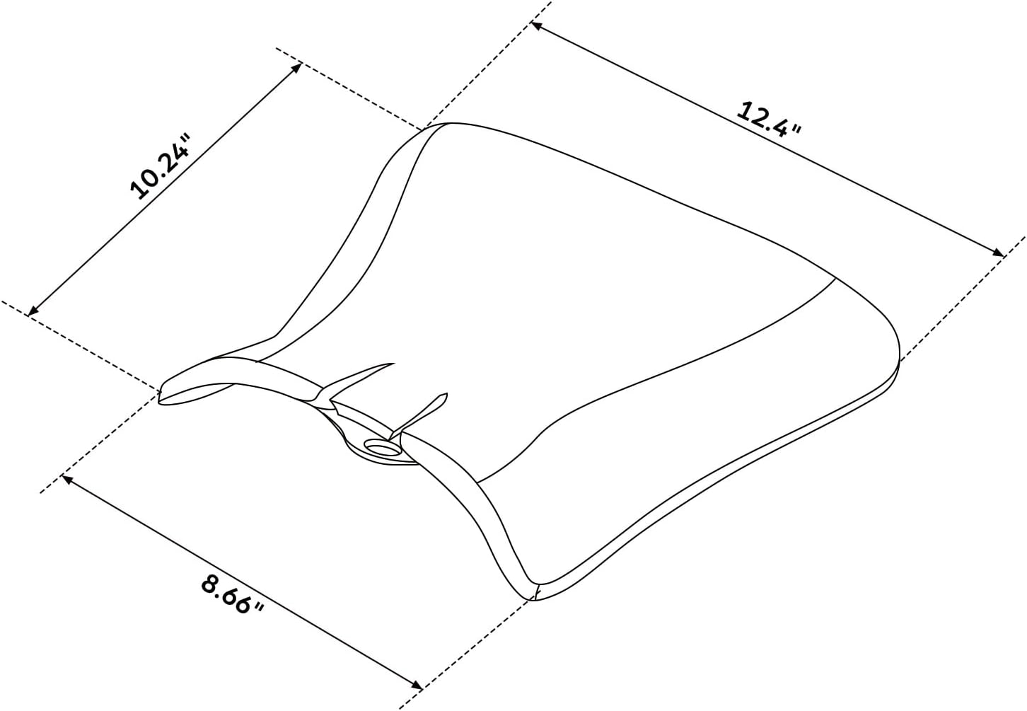 Green-L Rider Seat Fit for Honda 1994-1997 NSR250 NSR250SE NSR250SP Motorcycle Driver Cushion