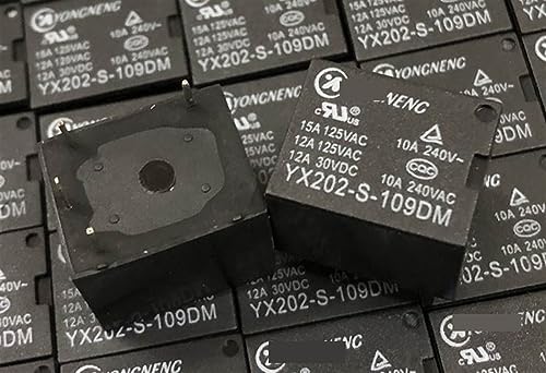 Relais 4 broches YX202-S-109DM 9V composant de commutation PCB