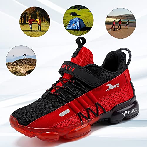 Vituofly Boys Sneakers Kids Running Shoes Girls Mesh Fitness Shoe Indoor Training Sneaker Lightweight Outdoor Sports Athletic Tennis Shoes For Little Kid/Big Kid 4 #TOP4