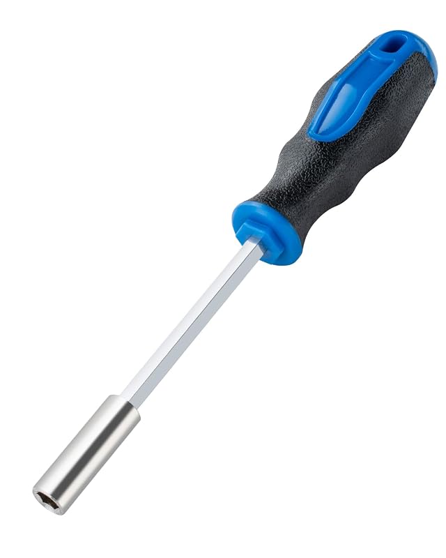 Chave de fenda porta-bits magnética ROTATION com cabo antiderrapante, ponta magnética e encaixe sextavado de 6,35 mm (1/4 pol.), TC 15131