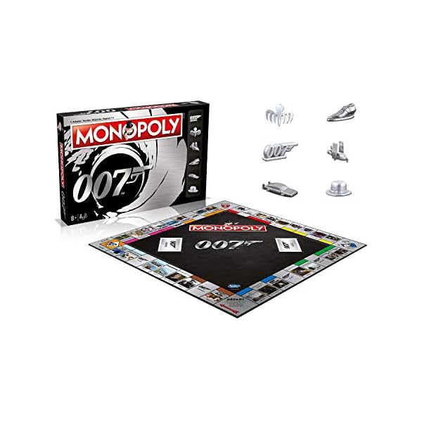 Winning Moves Monopoly James Bond 007 en français - Jeu De Plateau 8+ - Jeu de Société pour 2 à 6 joueurs - Jeux de Société Famille en français 51SFG3csDlL. SS600