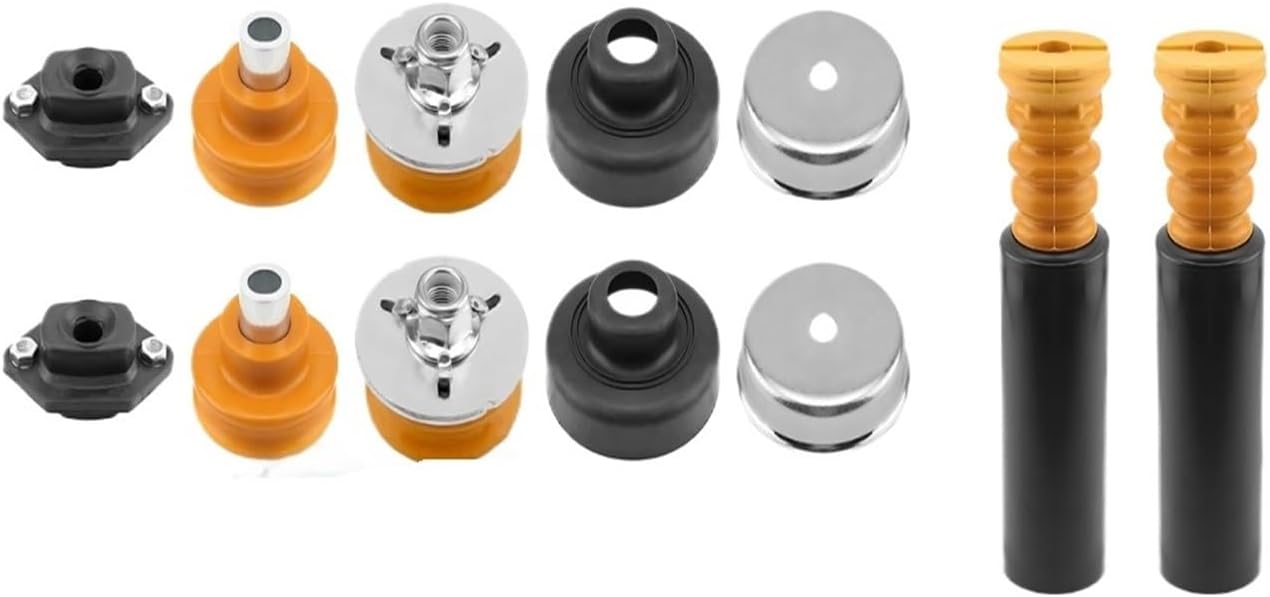 Rear Upper Lower Shock Mount Kit Fit For BMW E81 E88 E82 E90 E92 Shock Absorber Sealing Grommets Bump Stop Buffer