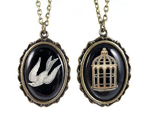 Bioshock Infinite Bird/Cage Necklace