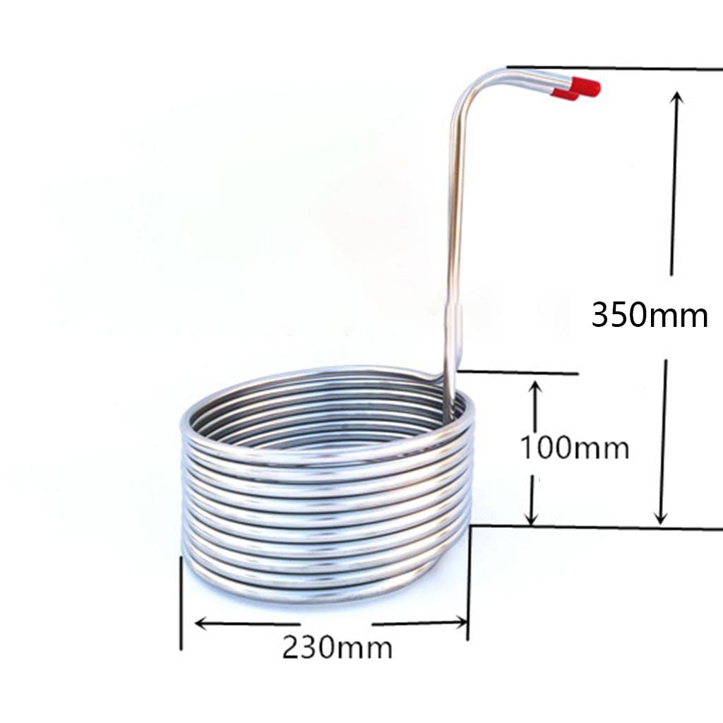 perfk Bobina de Enfriamiento de Cerveza de Material Acero Inoxidable Easy to Clean Cooler Enfriamiento