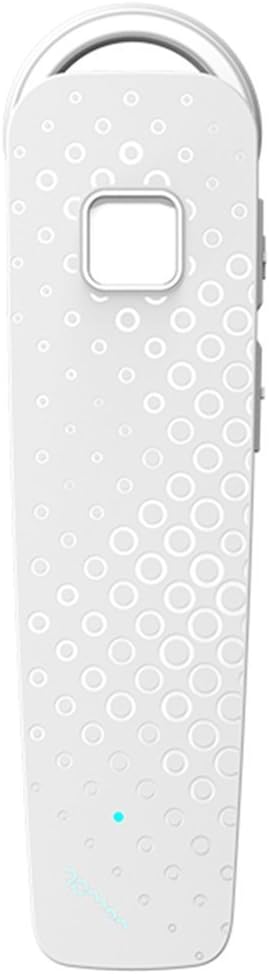 Miego Bluetooth Headsets, Noise Cancelling Bluetooth Headphones, Wireless Bluetooth Earbuds Headset Earphones for iPhone 6, 6 Plus, 5 5c 5s 4 and Android (White)