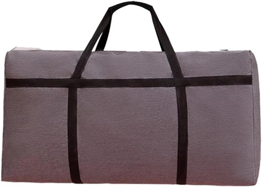 ZGHNASHUN Waterproof Bag Waterproof Storage Bags Extra Large Moving Luggage Laundry Shopping Bag Quilt,Dust-Proof And Removable,Sturdy,Travel(Grey,80x45x25cm)