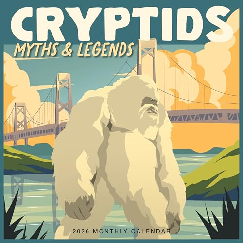 Cryptids Calendar 2026 | 12