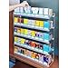 exproyzk Cigarette Showcase Cigarettes Retail Display Cabinet Commercial Display Rack Organize Holder for Cigar, Candy or matchboxes (Color : Clear, Size : 98.5x29x44.7cm)