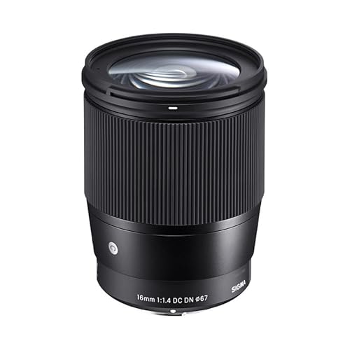 Lente Sigma 16mm F1.4 DC DN Contemporary para cámaras Sony E, Micro 4/3 y Canon EF-M - Negro. - Fernando Cortés