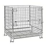 Stapelbar und bei Nichtgebrauch einfach zusammenlegbar auf sehr kompakte Transport- und Lagermaße