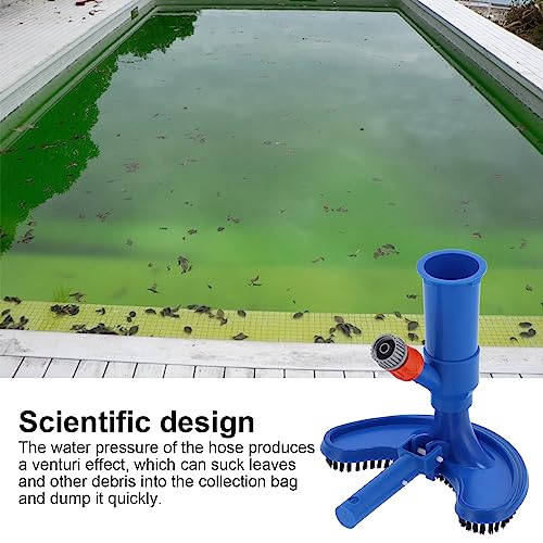 Aoutecen Handstaubsauger, Staubsauger, kleine Größe, geniale Düse, gleichmäßige Dicke, geringes Gewicht, für Gartenschlauch für Brunnen – Bild 4