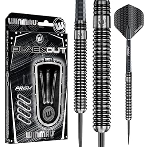 Winmau Blackout 22g Steeltip Dartpfeile Set