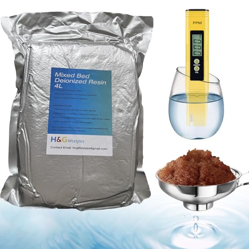 H&G lifestyles Mixed Bed Resin DI Resin Filter Cartridge Refill