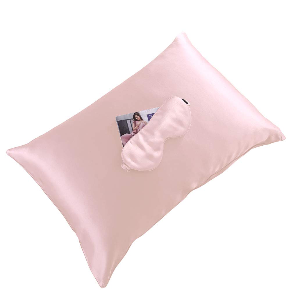 Thxsilk 19 Momme Mulberry Silk Pillowcase Facial Beauty Zipper