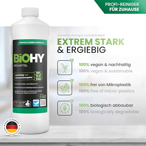 Ökologisches Biohy Spülmittel 10 Liter Kanister – Biologisch abbaubar