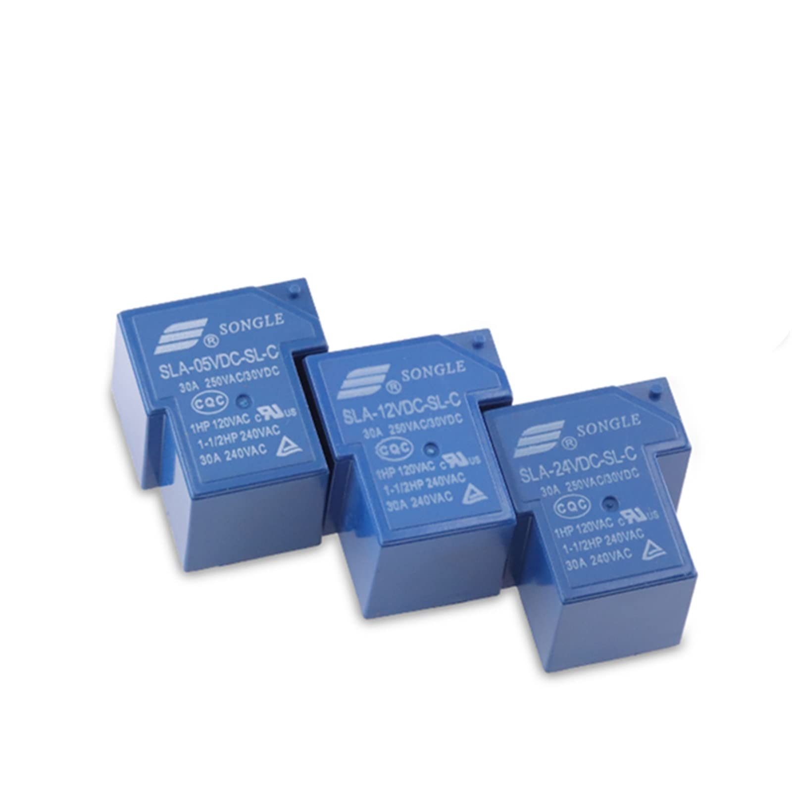Relais 30A SLA-12VDC-SL-C à 6 broches haute capacité électrique