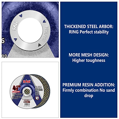 Sali A020004625 25 Pack 4-1/2 Inch Grinding Wheels thumb #2