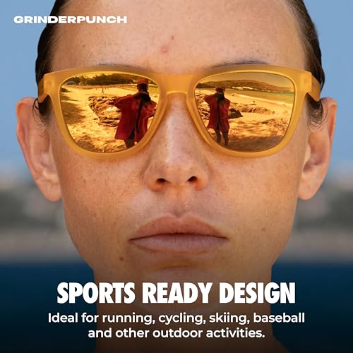 Image of grinderPUNCH Womens Polarized Sunglasses UV400 Protection Classic Retro Driving Sun Glasses Trendy Fashion Shades