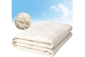 100% Wool Filled Comforter for All Seasons in Queen Size