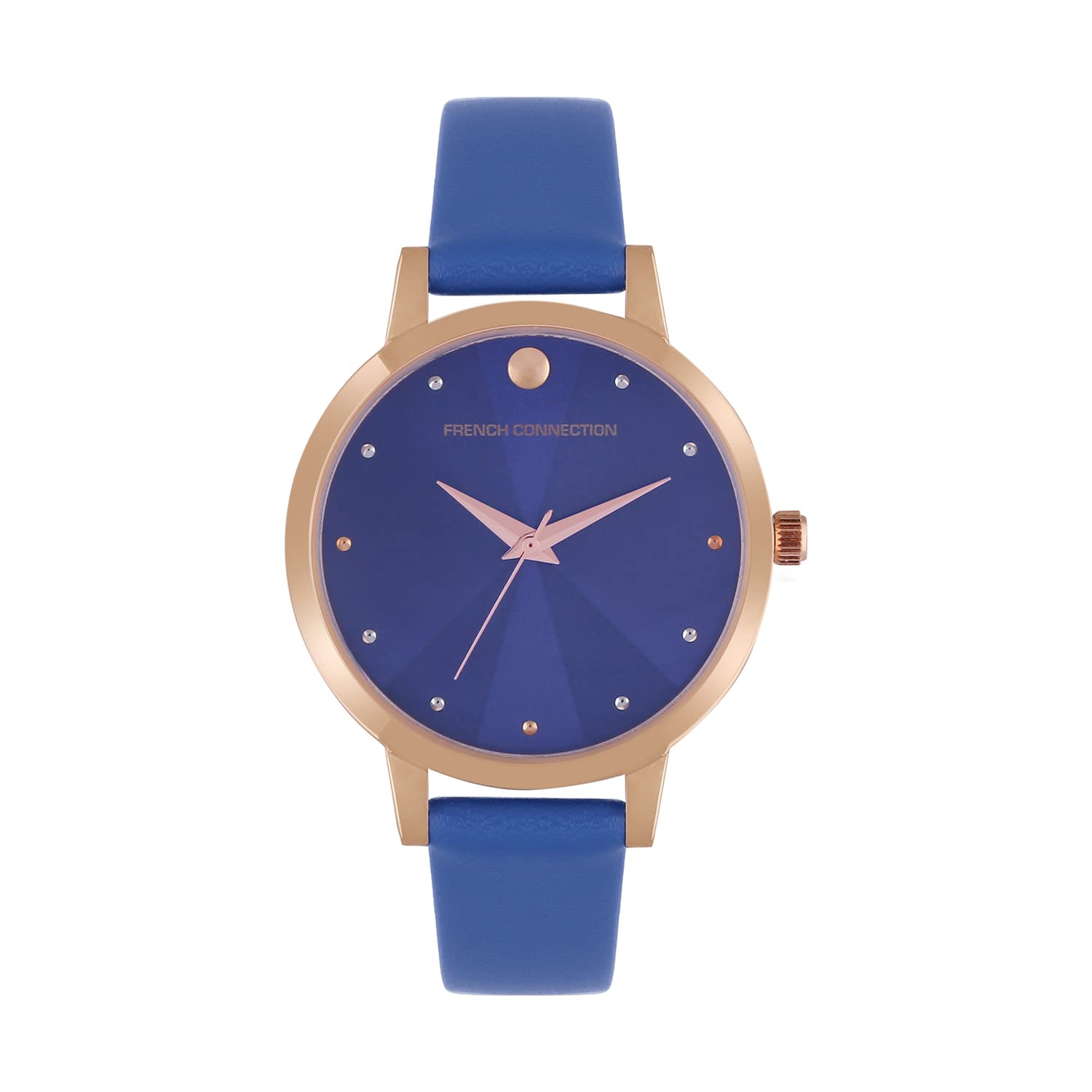 French Connection Leather Analog Blue Dial Womens Watch-Fcn00017J, Band_Multicolor (B0B2K1TH1Q) Amazon Price History, Amazon Price Tracker