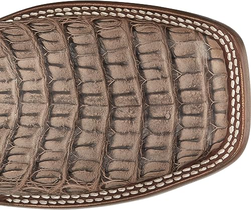 Tony Lama Men's Exotic Caiman Marfa Western Boot Broad Square Toe - Tl52584