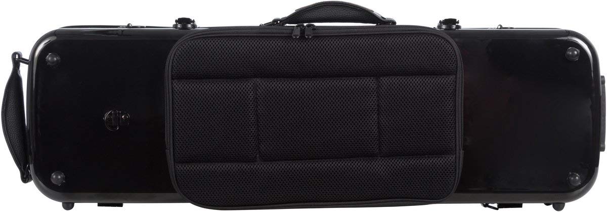 Custodia per violino Fiberglass Oblong 4/4 black - cream M-Case