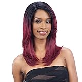 FREETRESS EQUAL SYNTHETIC DEEP INVISIBLE L PART LACE WIG-KIMMIE #1B