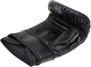 BESPORTBLE Luvas De Boxe Para Crianças Luvas De Treinamento De Artes Marciais Luvas De Treinamento De Couro Envoltórios De Mão De Artes Marciais Luvas Pu Equipamento De Treinamento Adulto