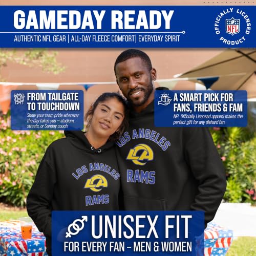 Image of Team Fan Apparel NFL Gameday Hoodie Pullover Sweatshirt for Men and Women