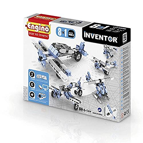 Engino - 833 - Inventor - 8 Modèles - Aircrafts Cover