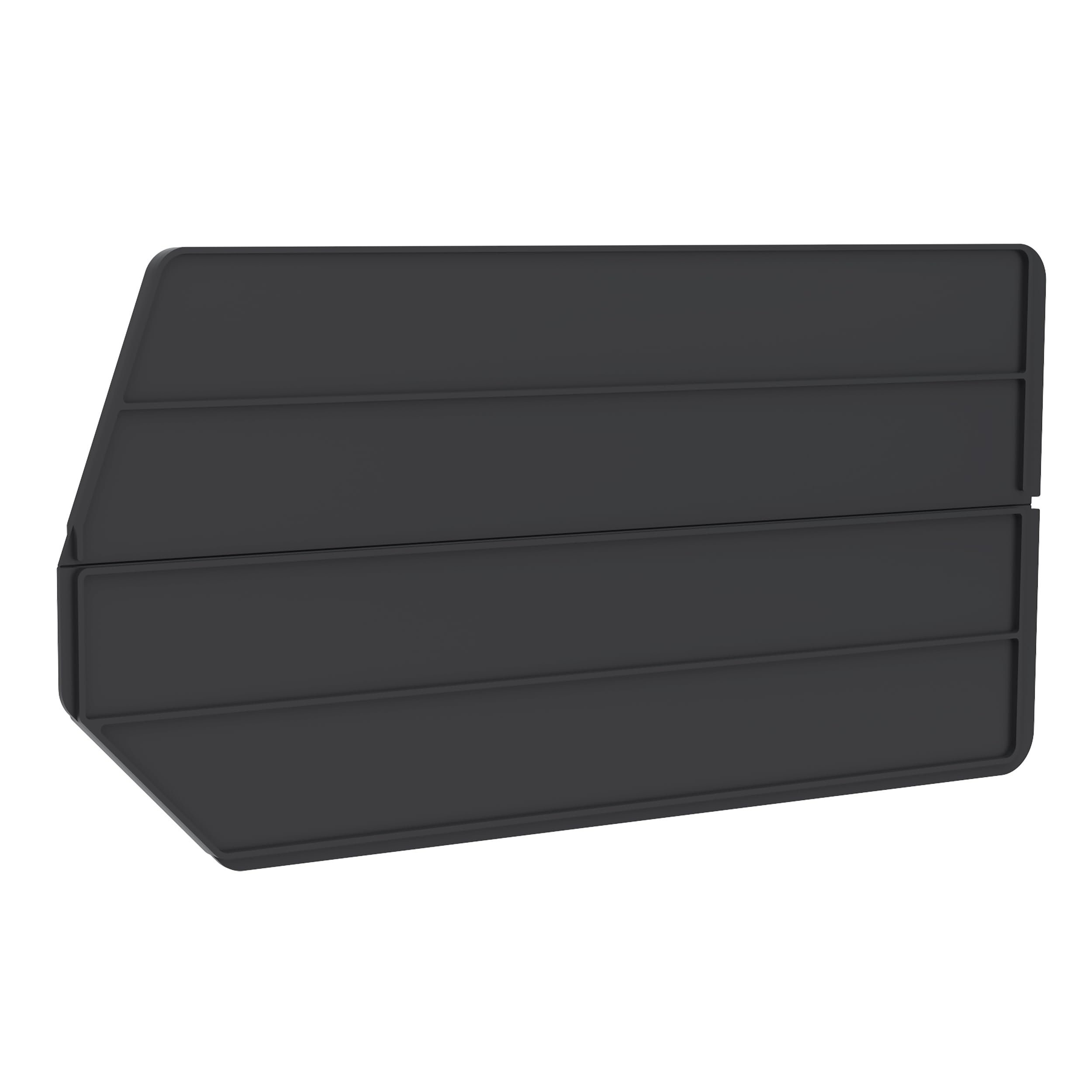 Akro-Mils 40265 Plastic Length Dividers for AkroBins Stackable Storage Bins Model 30265, Custom Storage Inserts for Tools, Crafts &amp; Supplies, 6-Pack, Black